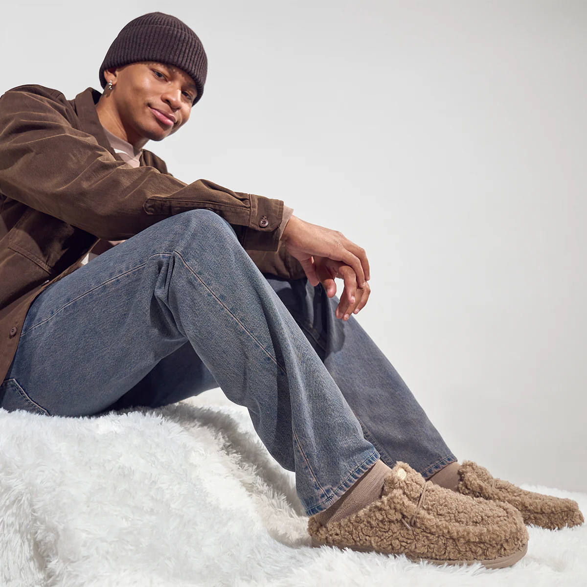 WALLY SLIPPER TIMBER WOLF - Image 2